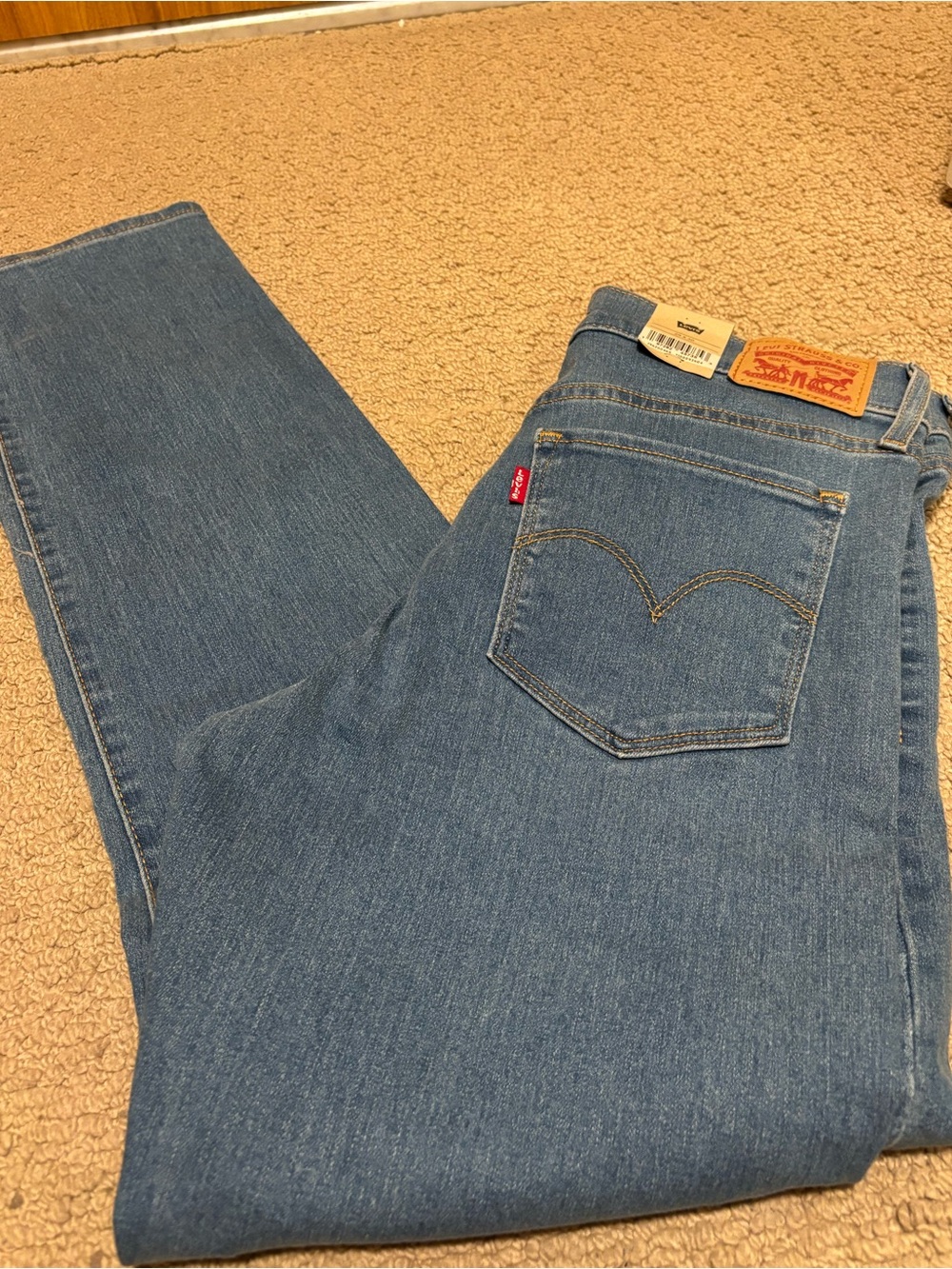 NWT Levi's Women's Blue Skinny Jeans